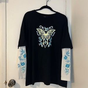 Butterfly long sleeve by Shein